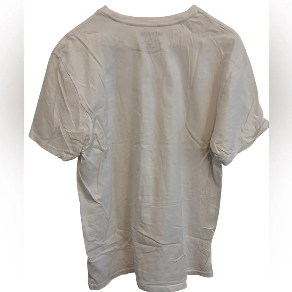 True Religion White Graphic Tee
